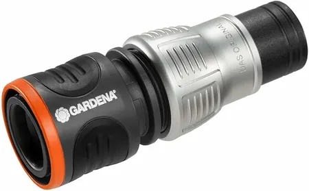 Gardena Premium Water Stop Hose Connector