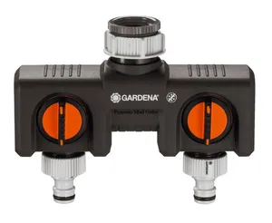 Gardena Twin Tap Connector 3/4" Tap