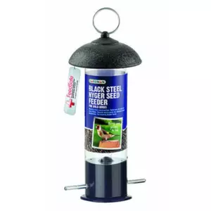 G/M Black Steel Nyger Seed Feeder