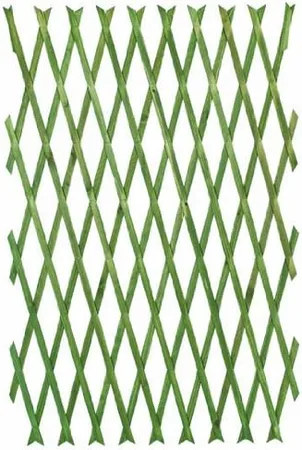 G/M 1.8mx0.3m Riveted Garden Trellis Green - image 1