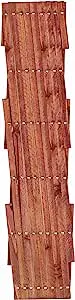 G/M 1.8mx0.9m Riveted Garden Trellis Tan - image 1