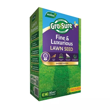 W/Land Gro-Sure Finest & Luxurious Lawn Seed 30m2