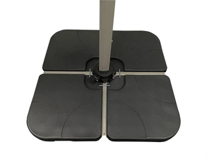 Hartman 4 Piece Resin Filled Cantilever Base
