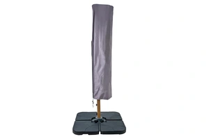 Hartman Aegean Folie Cantilever Parasol 2.5M Square - Dark Grey - image 2