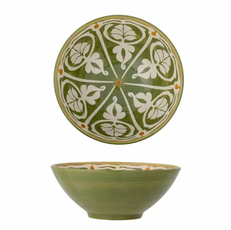 Heikki Bowl, Green, Stoneware