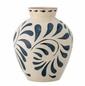 Heikki Vase, Blue, Stoneware