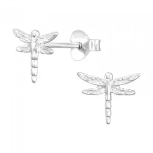 HT Sterling Silver Studs Dragonfly