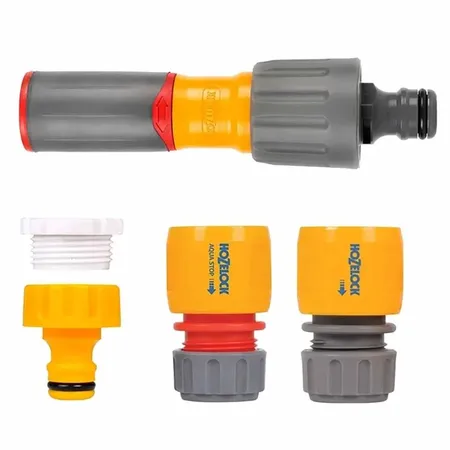 Hozelock 3 In 1 Nozzle Plus & Fittings Bag