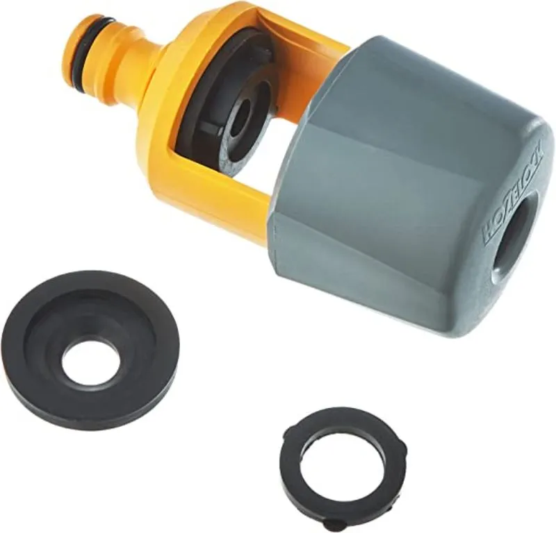 Indoor tap on sale hose connector