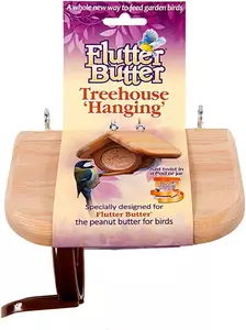 J/Jayne Flutter Butter Treehouse Hanging Feeder