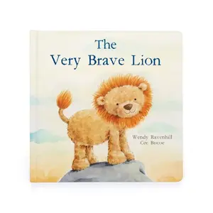 Jellycat Book The Very Brave Lion