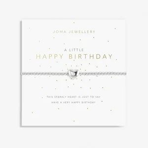 A LITTLE HAPPY BIRTHDAY CRYSTAL BRACELET