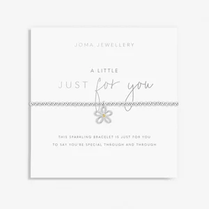 A LITTLE JUST FOR YOU Silver Bracelet 17.5cm