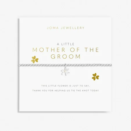 a little MOTHER OF THE GROOM - bracelet