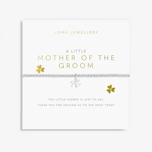 a little MOTHER OF THE GROOM - bracelet