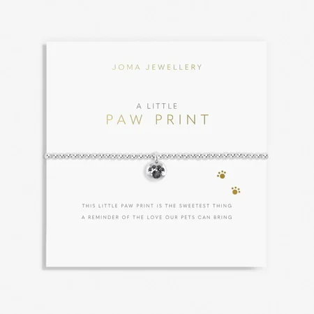 a little PAW PRINT - bracelet