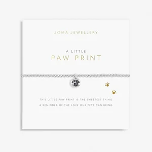 a little PAW PRINT - bracelet