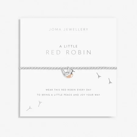 a little RED ROBIN - bracelet