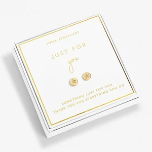 BEAUTIFULLY BOXED EARRINGS | JUST FOR YOU | Gold | Earring Box - image 2