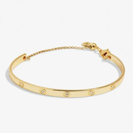 BRACELET BAR CZ Gold Plated Bangle - image 1