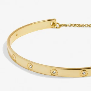 BRACELET BAR CZ Gold Plated Bangle - image 2