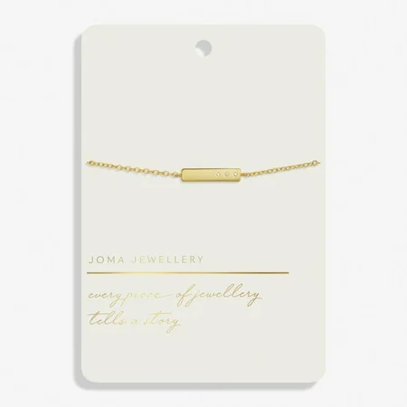 STYLE STORIES BAR Gold Plated Bracelet - image 1