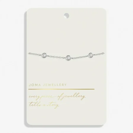 STYLE STORIES CZ Silver Plated Bracelet - image 1