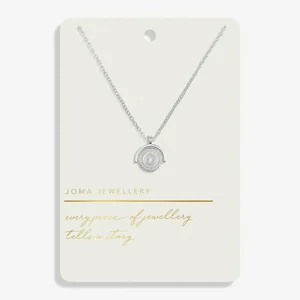 Style Stories Silver Plated Spinning Coin Necklace 46cm - image 1