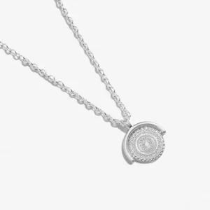 Style Stories Silver Plated Spinning Coin Necklace 46cm - image 2