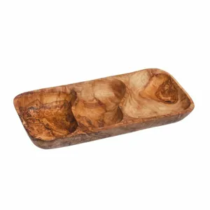 Olive Wood - Antipasti Serving Bowl