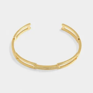 ARABELLA BANGLE | Gold Coated | 0.79cm x 6.47cm x 5.29cm - image 1