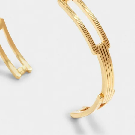 ARABELLA BANGLE | Gold Coated | 0.79cm x 6.47cm x 5.29cm - image 2