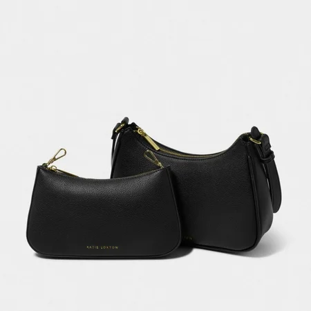 ARIA SCOOP CROSSBODY BAG | Black | 17cm x 25cm x 6.5cm - image 1