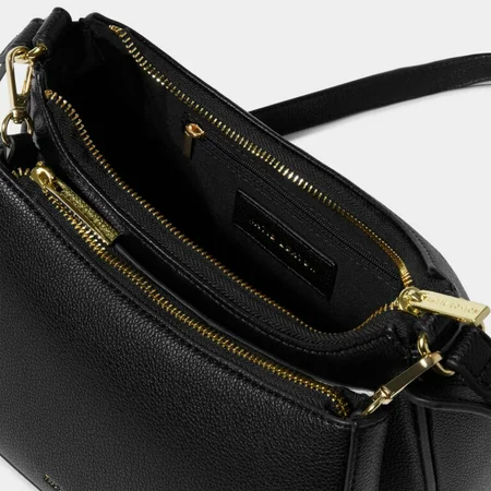 ARIA SCOOP CROSSBODY BAG | Black | 17cm x 25cm x 6.5cm - image 2