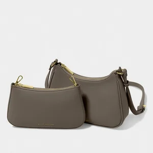 ARIA SCOOP CROSSBODY BAG | Mink | 17cm x 25cm x 6.5cm - image 2