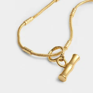 BAMBOO BRACELET | Gold Coated | 19cm - image 2