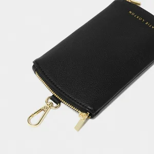 CLIP ON SUNGLASSES CASE | Black | 17cm x 10cm x 0.5cm - image 2