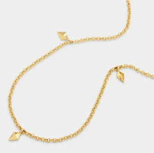ESTEE CHARM CHOKER | Gold Coated | 40cm total length - image 2