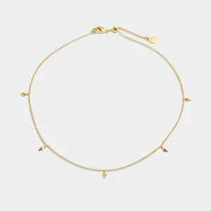 ESTEE CHARM CHOKER | Gold Coated | 40cm total length - image 1