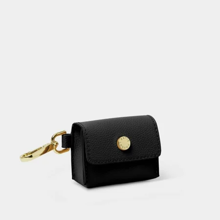 EVIE CLIP ON AIRPOD CASE | Black | 6cm x 7.5cm x 2.5cm - image 1