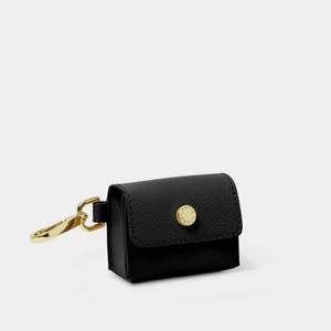 EVIE CLIP ON AIRPOD CASE | Black | 6cm x 7.5cm x 2.5cm - image 1