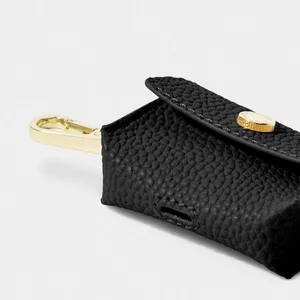 EVIE CLIP ON AIRPOD CASE | Black | 6cm x 7.5cm x 2.5cm - image 2