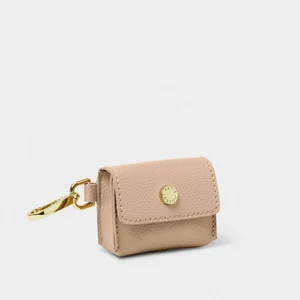 CLIP ON AIRPOD CASE | Nude Pink | 6cm x 7.5cm x 2.5cm - image 1