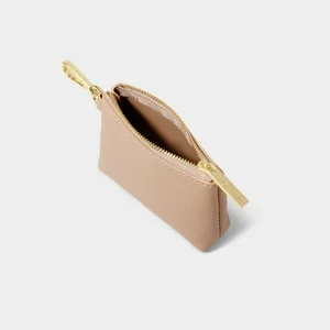 CLIP ON COIN PURSE | Nude Pink | 8cm x 10.5cm x 3cm - image 2