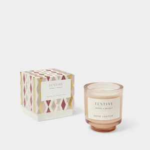 SENTIMENT CANDLE | FESTIVE | Cinnamon and Nutmeg Chai | 8.9cm x 8.6cm x 8.6cm - image 2