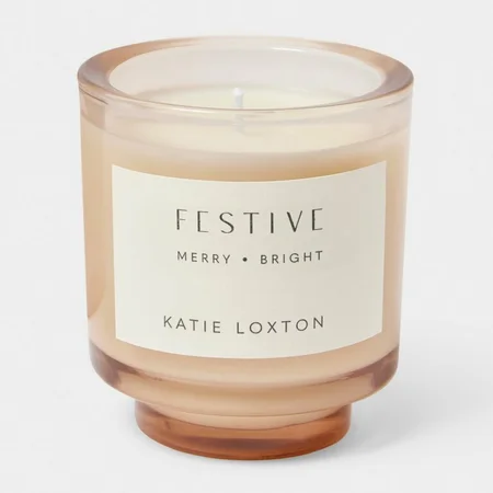 SENTIMENT CANDLE | FESTIVE | Cinnamon and Nutmeg Chai | 8.9cm x 8.6cm x 8.6cm - image 1