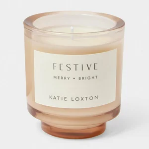 SENTIMENT CANDLE | FESTIVE | Cinnamon and Nutmeg Chai | 8.9cm x 8.6cm x 8.6cm - image 1