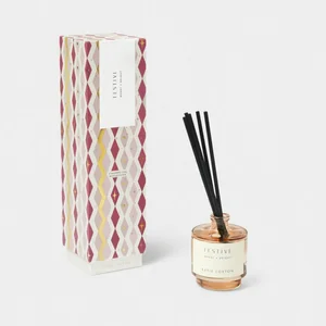 SENTIMENT REED DIFFUSER | FESTIVE | Cinnamon and Nutmeg Chai | 27.2cm x 7.2cm x 7.2cm - image 1