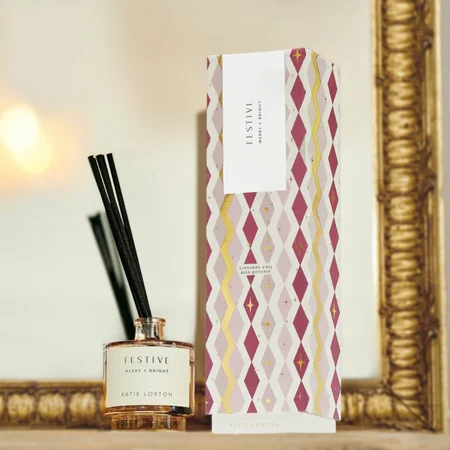 SENTIMENT REED DIFFUSER | FESTIVE | Cinnamon and Nutmeg Chai | 27.2cm x 7.2cm x 7.2cm - image 3
