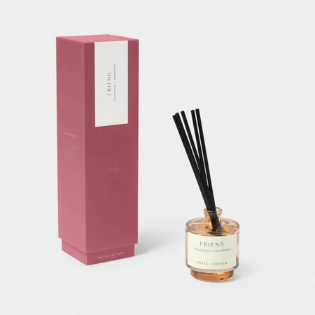 SENTIMENT REED DIFFUSER | FRIEND | Peach Rose and Sweet Mandarin | 27.2cm x 7.2cm x 7.2cm - image 1